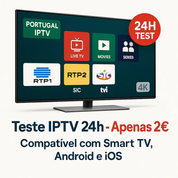 Teste IPTV 24h